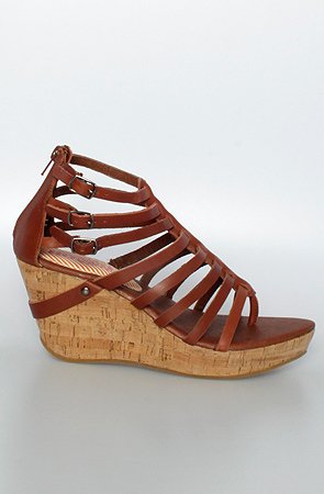 80%20 The Layla Gladiator Wedge in Luggage,Shoes for Women from 80%20