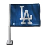 MLB Los Angeles Dodgers "LA" Car Flag