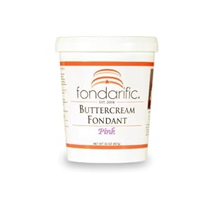 Fondarific Buttercream Pink Fondant