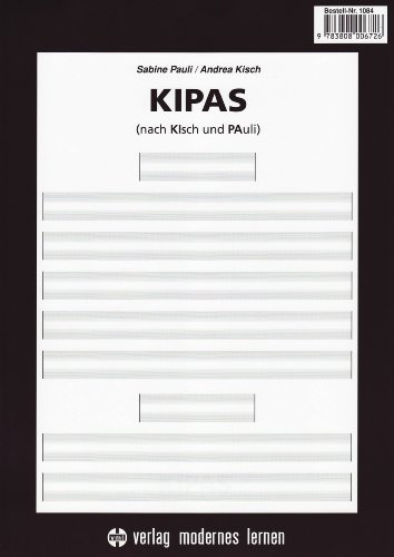 Modernes Lernen Borgmann KIPAS: (nach Kisch und Pauli). Blankob&ouml;gen aus Bestell-Nr. 1080 zum &Uuml;ben
