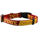 Iowa State Cyclones Red Medium Adjustable Dog Collar