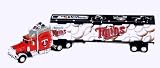 MINNESOTA TWINS MLB 2005 Semi Diecast Peterbilt Tractor Trailer Truck 1/80 Scale By Fleer Collectible