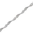 14K White Gold 1/4 ct. Diamond Tennis Bracelet
