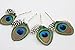 Set Of 4 Super Cute Peacock Feather Brass Bobby Pins, Handmade Hair Clips