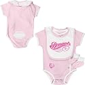 Reebok Cincinnati Bengals Infant Pink Creeper/Bib/Bootie Set