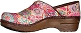 Sanita Zagora Professional Clog, Rosa, Size EU37 (US 6.5-7)