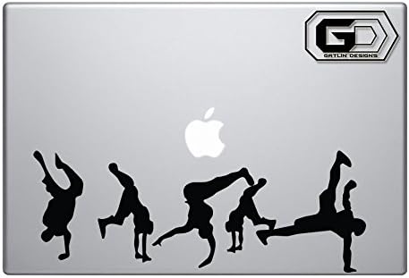 B-Boy Dance Team High Quality Vinyl Macbook Laptop PC Computer Decal Stickers