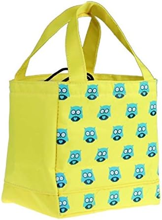 Vovotrade(TM)Lunch Box Thermal Insulated Tote Bento Pouch (Yellow)