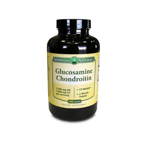 Meridian Naturals Glucosamine And Chondroitin, 180 Caps