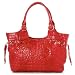 Apparel : Nina Raye Drawstring Crocodile Leather Handbag