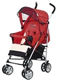Hauck 135037 - Liegebuggy Speed-Sun Plus H-Cross rot