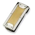 Stainless Steel 24k Gold-plating Money Clip