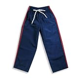 Mis Tee V-Us - Toddler Boys Pant, Navy, Red