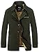 Wantdo Men's Cotton Turn Down Jacket With Fleece