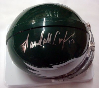 Randall Cunningham Autographed/Hand Signed Philadelphia Eagles Mini Helmet PSA/DNA