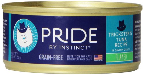 Nature's Variety Pride by Instinct Grain-Free Trickster's Tuna Recipe Flaked Canned Cat Food, 5.5 oz. Cans (Case of 12)