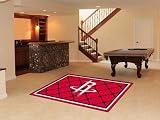 Houston Rockets Floor Rug (5'x8')