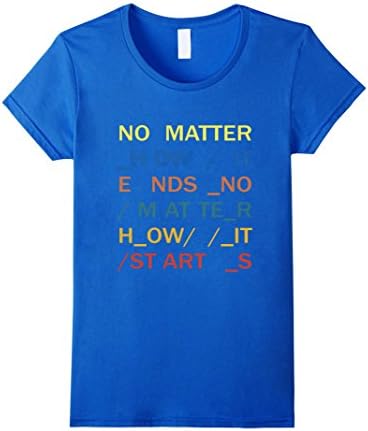 Women's No matter - In Rainbows XL Royal Blue