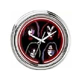 14" Kiss Faces Neon Clock