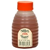 Miller's Honey, 12-Ounce Squeeze Bottle (Pack of 6)