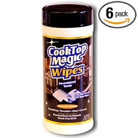 Magic American  Cooktop Magic Wipes , 30-Count Containers (Pack of 6)