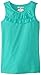Kidtopia Big Girls' Double Ruffle Tank Top
