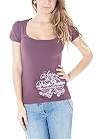 DATCH Camiseta Manga Corta (Ciruela)