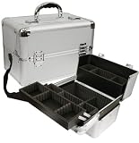  : Aluminum Makeup Case W/ Dividers