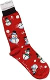 All Over Snowman Socks by Foot Traffic