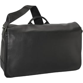 Bosca American Nappa Leather Messenger Bag