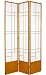 Tallest Widest 7ft. (84") Eudes Japanese Design Shoji Screen - 3, 4, 5, or 6 Panel - Black, Honey, Natural, or Rosewood
