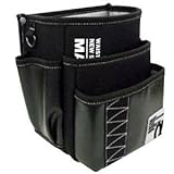 （まとめ）電工ポケット WAIST GEAR 【腰袋三段タイプ×2セット】 ホワイト（白） マーベル MDP-93AW