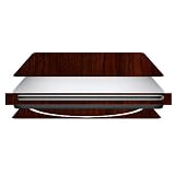 Skinomi TechSkin -Dark Wood FILM Shield for Apple MacBook SuperDrive