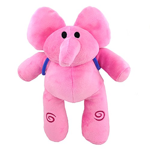 Generic Elly Pocoyo Pre-school Spanish Tv Pink Elephant Plush Toy Stuffed Animal New 11