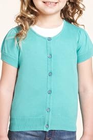Pure Cotton Short Sleeve Cardigan [T77-5498B-Z]