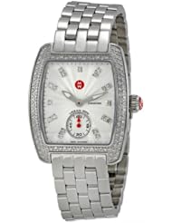 Michele Womens MWW02A000508 Urban Mini Diamond Bezel Watch