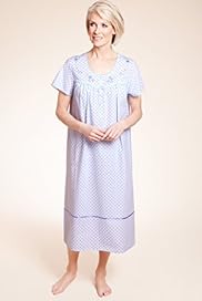 Scoop Neck Rose Spot Nightdress
