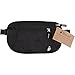 Minowl Travel Money Belt RFID Blocking Waist Wallet Passport Holder Fanny Pack