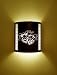 Comedy and Tragedy Mask Theater Sconce (with filmstrip)