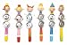 Musikinstrument Instrument Kinder Holz Jingle Stick Schellenstab