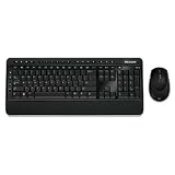 Microsoft Wireless Desktop 3000 Tastatur und Maus schnurlos schwarz (deutsches Tastaturlayout, QWERTZ)von "Microsoft"