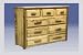 Dresser – 9 Drawer Glacier Country Collection