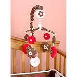 BeanSprout Sarafina Floral Musical Mobile