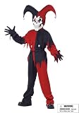 Wicked Jester Costume Boys Size 10-12