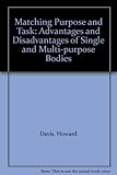Matching purpose and task : the advantages and disadvantages of single- and multi-purpose bodies