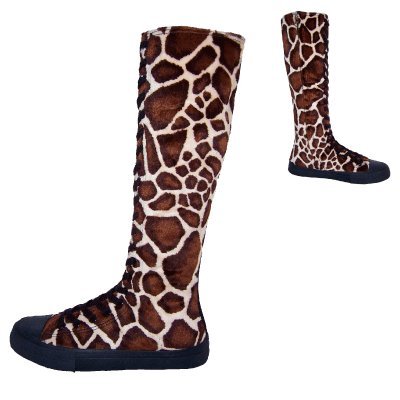 knee high tennis shoes