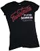 True Blood "Fangtasia" Crop Sleeve Fitted Juniors T-Shirt