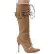 Ellie Shoes Women's 433-ANDREA, 4" Heel Knee High Boot with Buckle