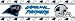 Carolina Panthers NFL Peel & Stick Wallpaper Border
