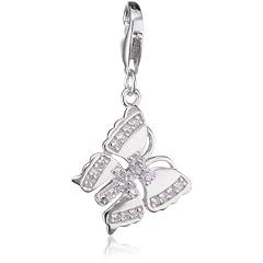 Rafaela Donata Charms Republic Anh�nger 925/- Sterling Silber Schmetterling mit Zirkonia 60600227